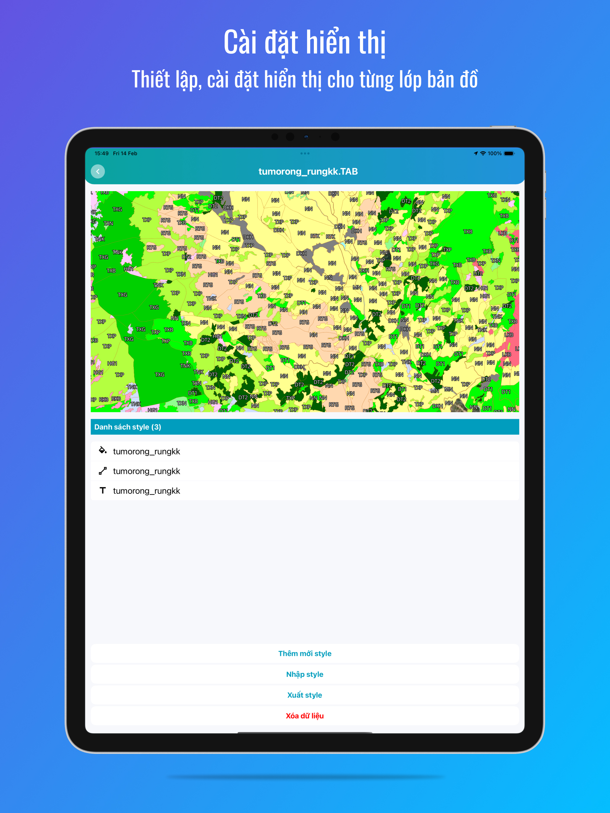 Geocollect - Xem&thu thập GIS