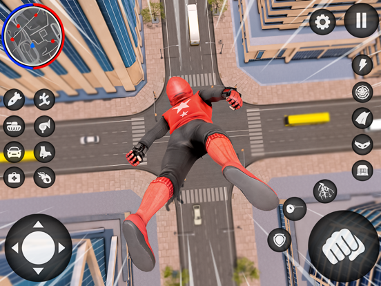 Spider Rope Hero Fighter Game iPad screenshot 1 - Games app