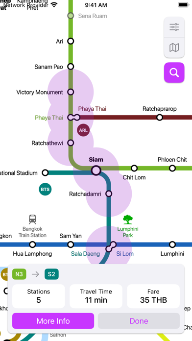 Screenshot #2 pour Bangkok City Metro