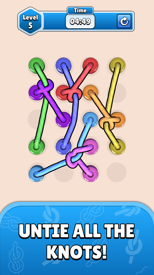 #1. Twisted Tangle (iOS) 由: Rollic Games