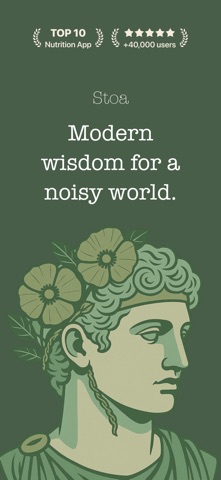 Stoa: Chat with Stoic masters iPhone screenshot
