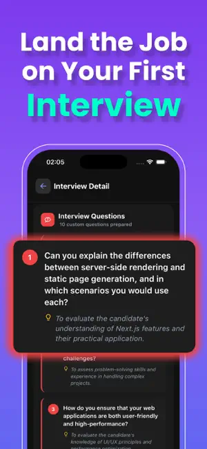 Interview AI: JobTune screenshot 2