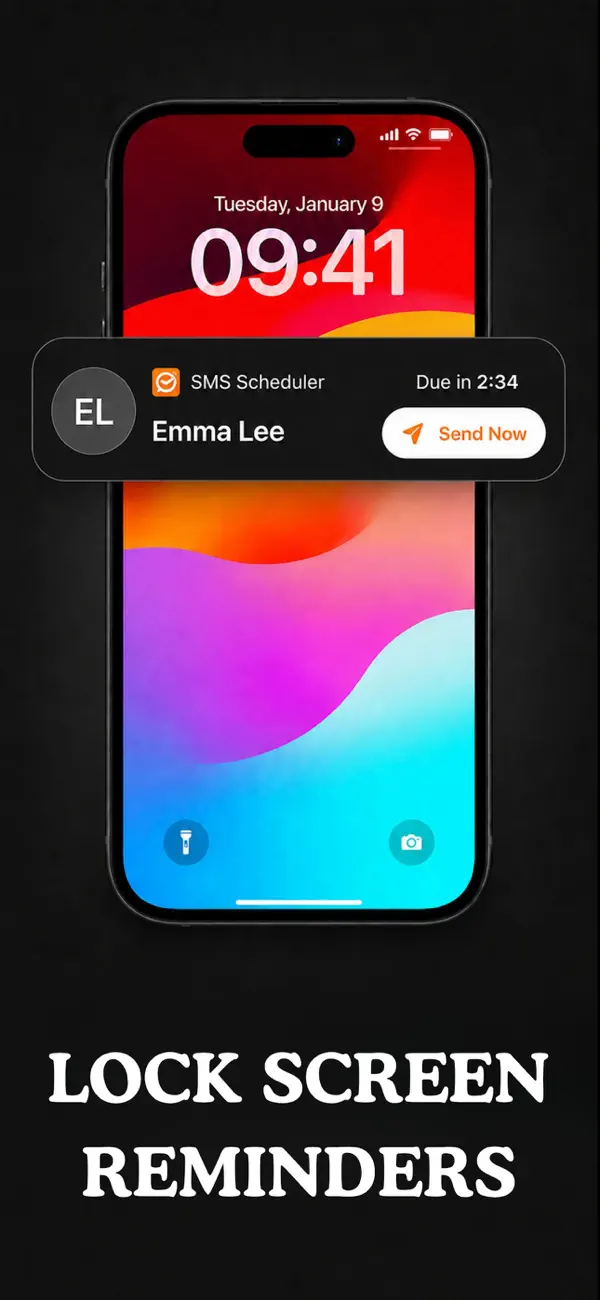 Screenshot #2 pour SMS Scheduler - Auto Reminder