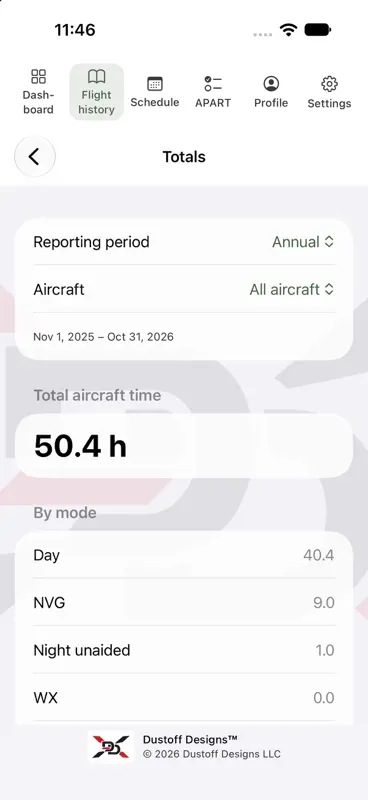 APART: Flight Logbook screenshot 6 of 10