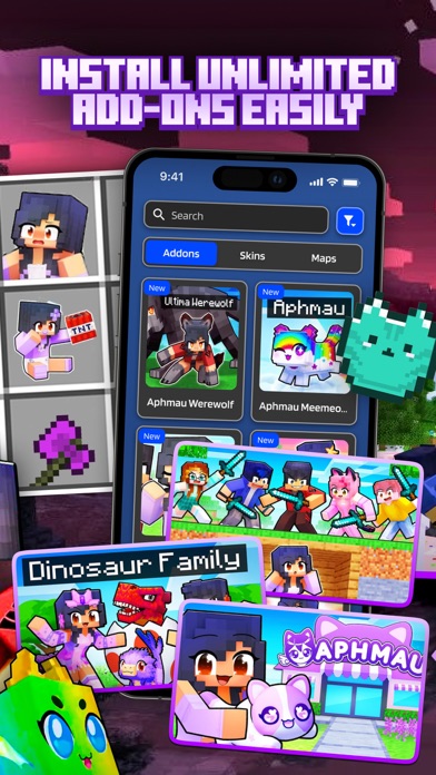 Aphmau & Aaron Mods Minecraft Screenshot