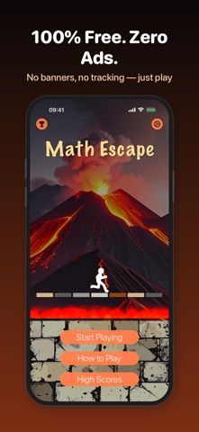 Math Escape: Speed Run iPhone screenshot