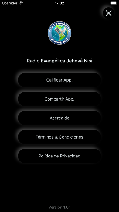Radio Evangélica Jehová Nisi Screenshot