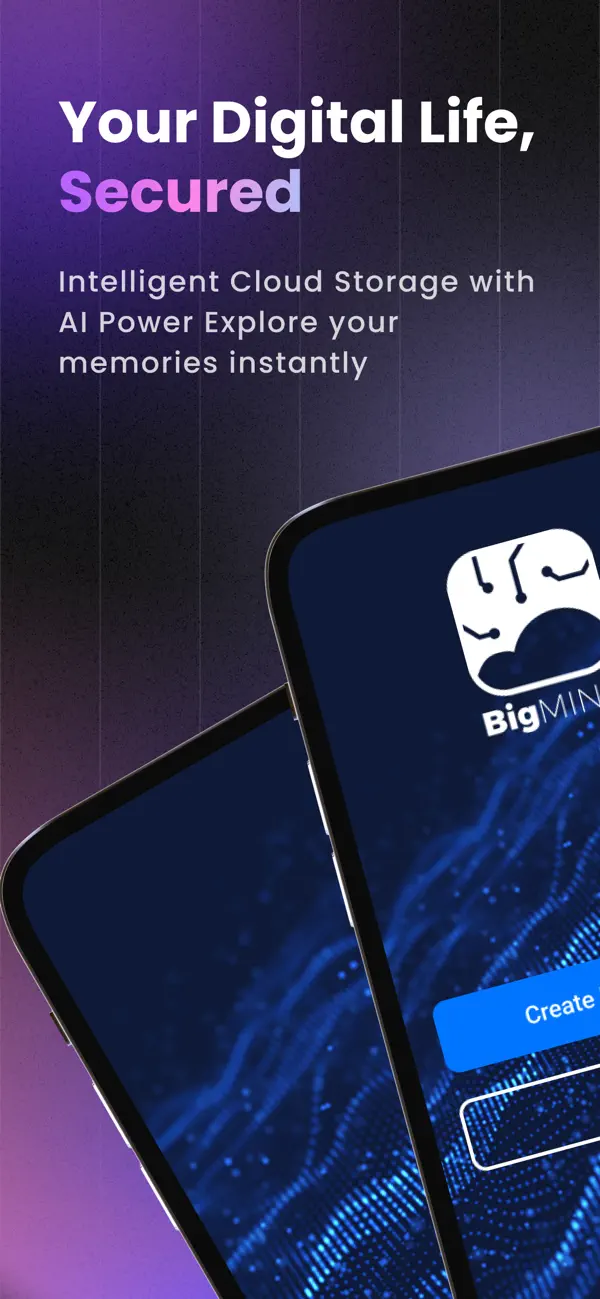 Screenshot #1 pour BigMIND Cloud Backup