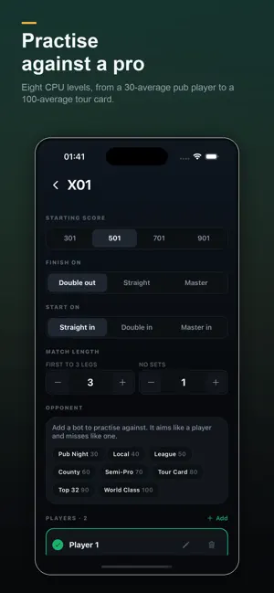 Oche: Darts Scoreboard screenshot 4