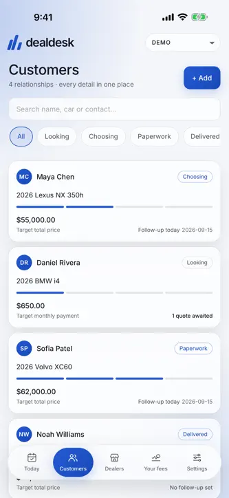 Dealdesk Broker screenshot 2