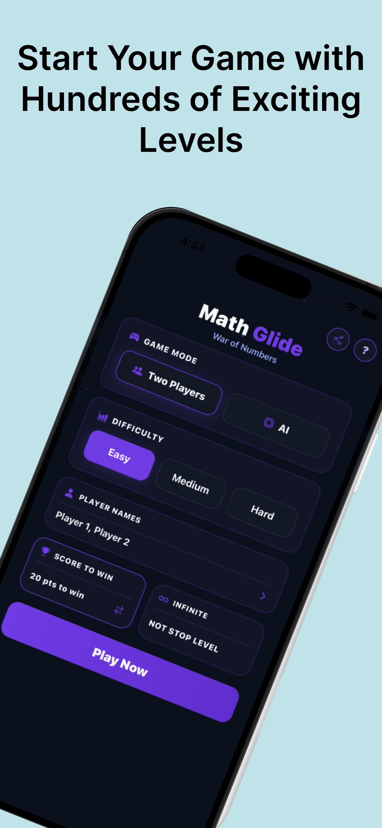 Math Glide screenshot 2