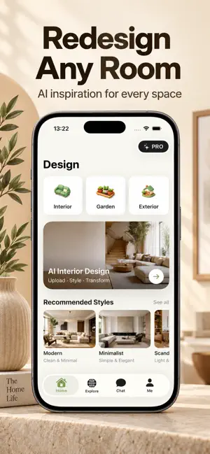 Casaify — AI Interior Design screenshot 1