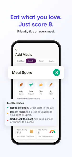 Caddy: AI Indian Food Tracker screenshot 3