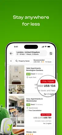 Wego Flights & Hotels Bookingのスクリーンショット（3/7）