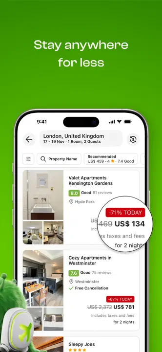 Wego Flights & Hotels Bookingのスクリーンショット（3/7）