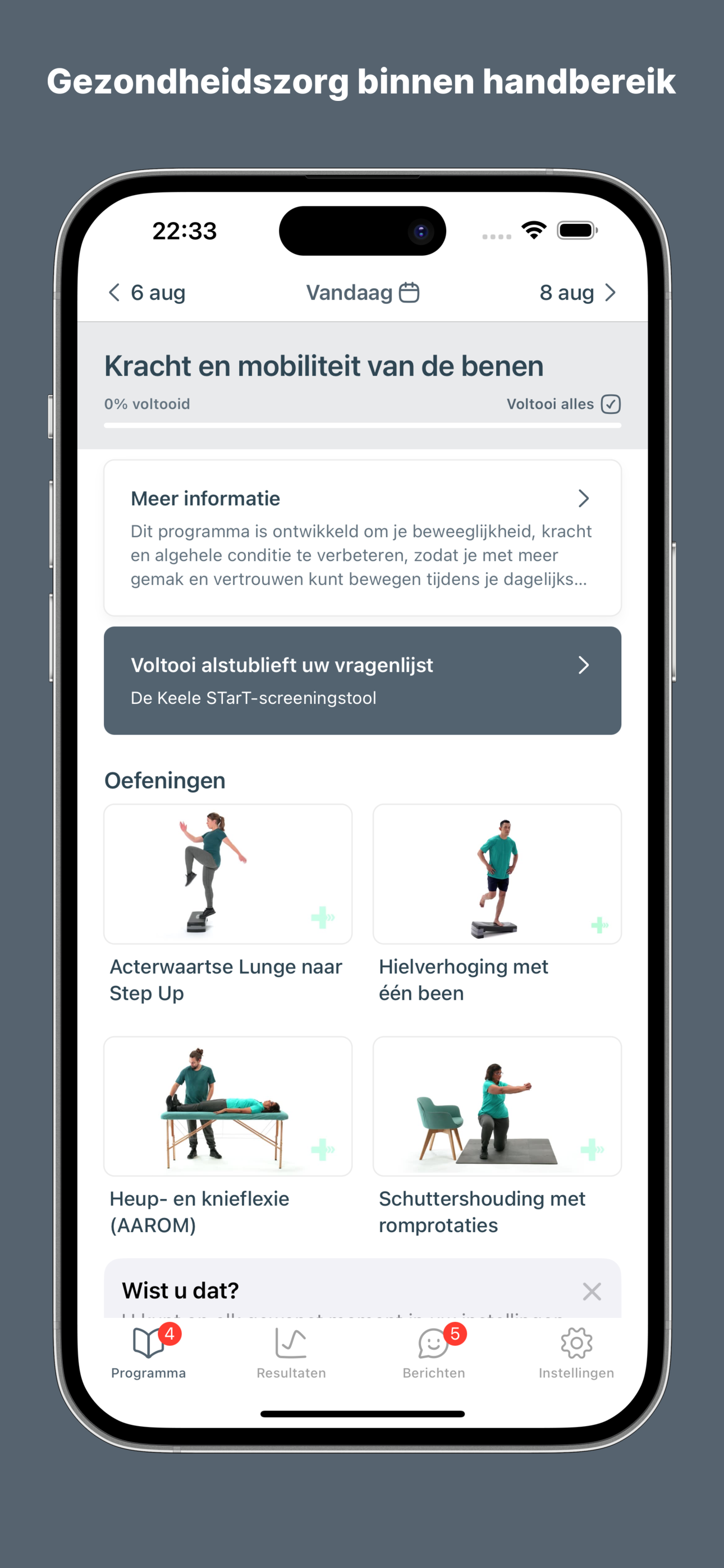 Versterk Je Enkel App