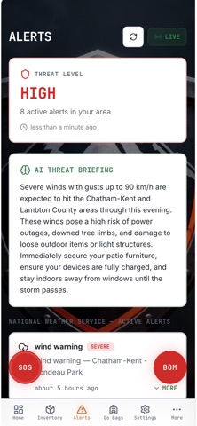PanPrep: Prepper Survival kit screenshot