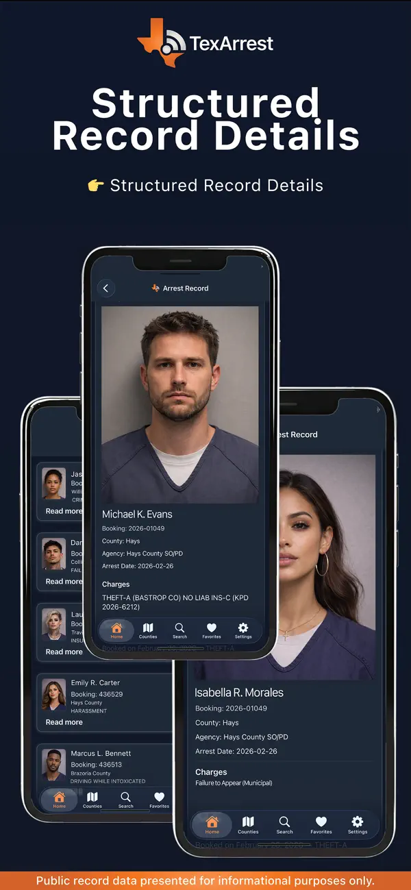 #5. TexArrest (iOS) Által: ByteOmen LLC