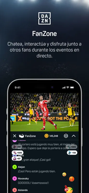 DAZN: Deportes en Directo screenshot 9 of 9