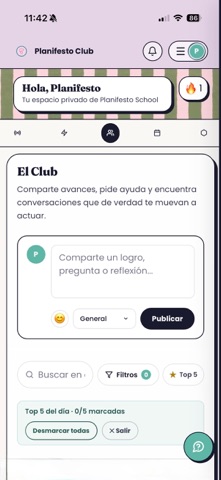 PlaniClub screenshot