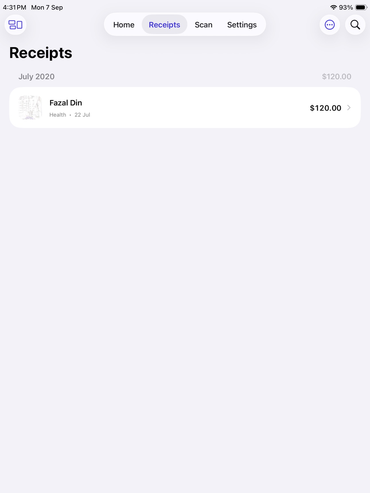 Screenshot 8 of ReceiptX Pro