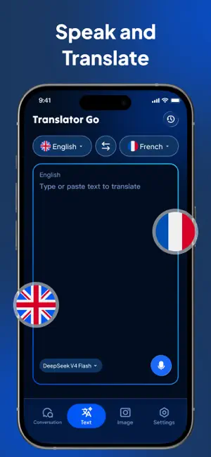 Translator Go: AI Translation screenshot 1