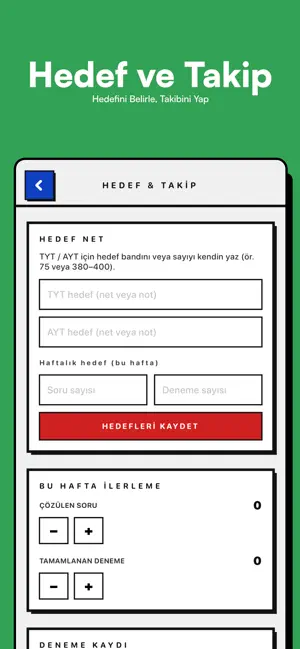 YKS OdakPlan 2026 screenshot 4