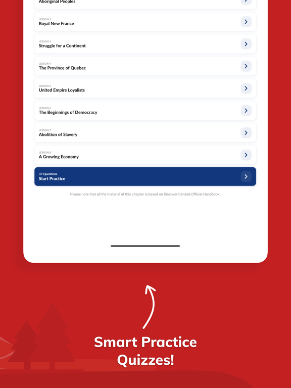Canadian Citizenship 2026 iPad screenshot 4 - Reference app