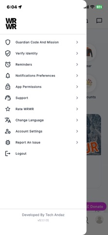 WRWR App screenshot