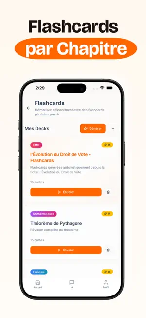 PrépaDNB iPhone screenshot 6