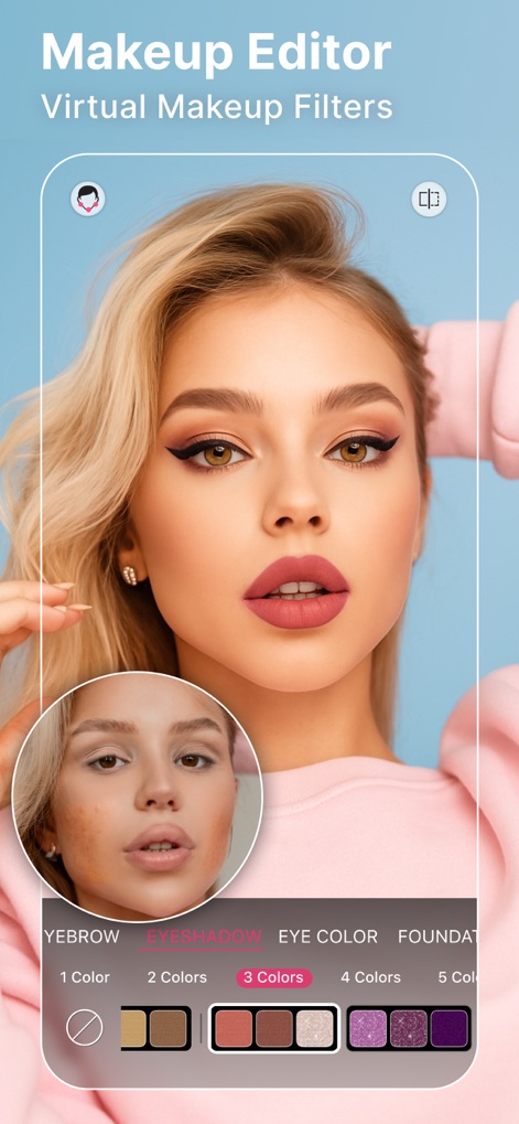 YouCam Perfect:AI Photo Editor - Virtual Makeup Application