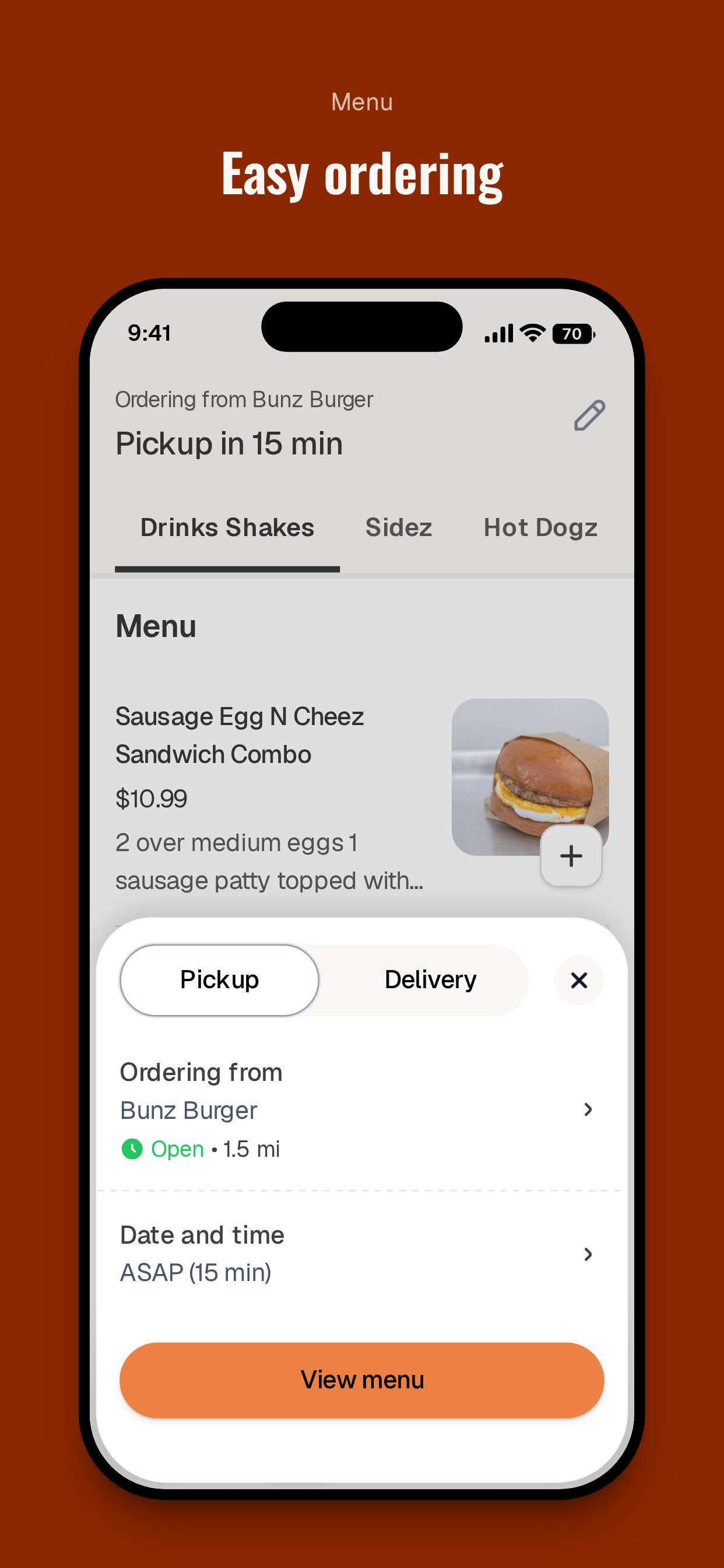 Bunz Burgers screenshot 3
