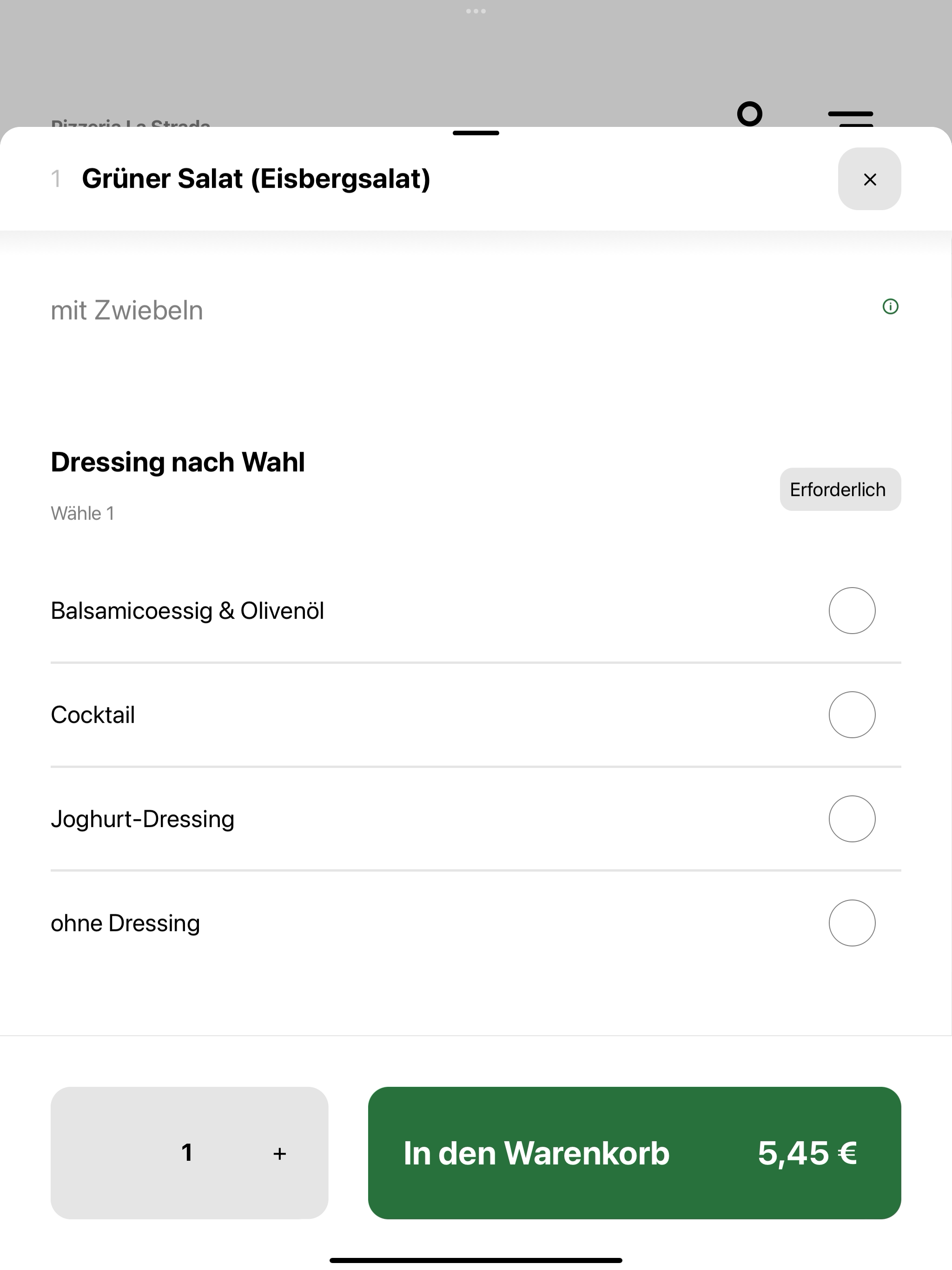 Pizzeria La Strada screenshot 8