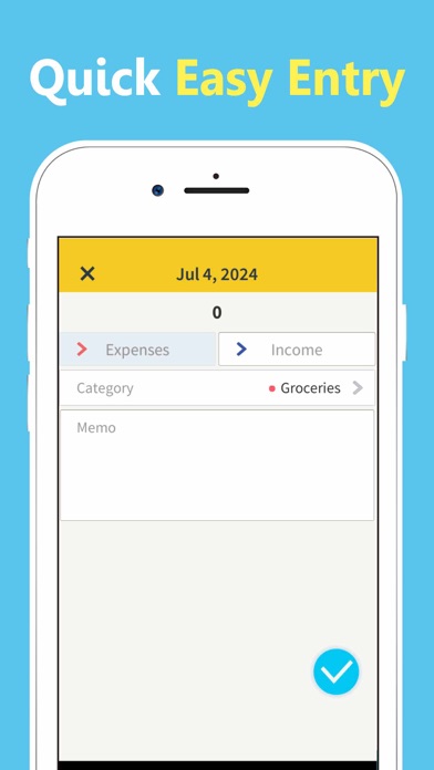 Cute Budget Tracker: Calendar Screenshot