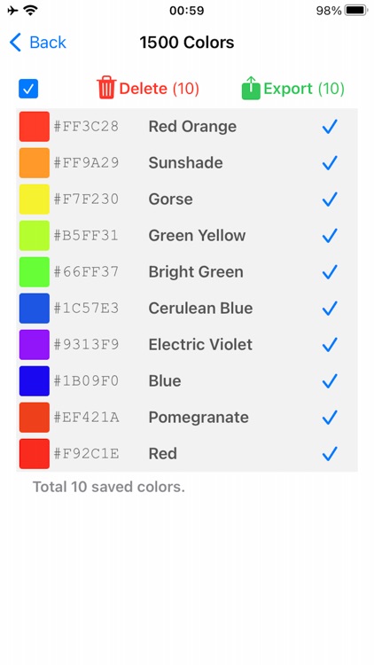 Color Name Recognizer Camera screenshot-7