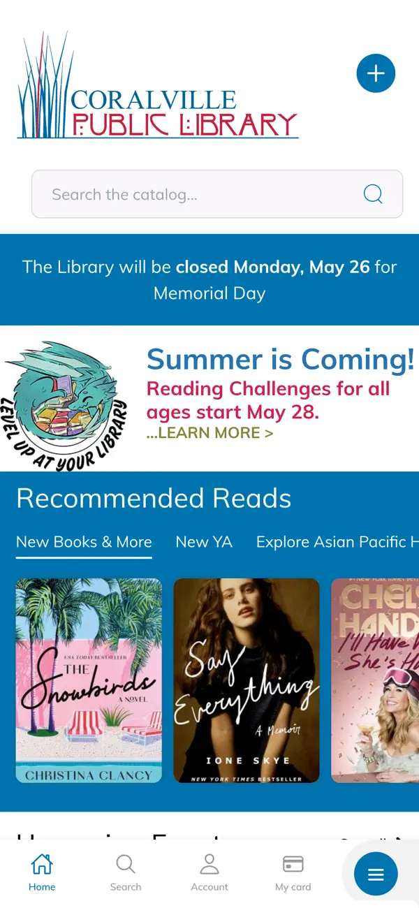 Screenshot #1 pour Coralville Public Library