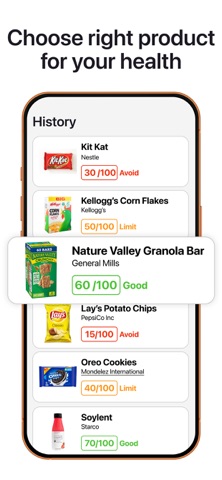 Leafy: Healthy Food Scanner screenshot