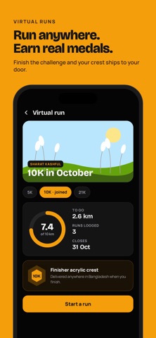 Runora: Virtual Run & Marathon Screenshot 4 of 9