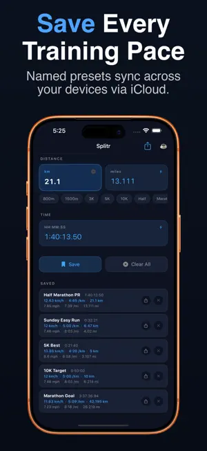 Splitr: Run Calculator screenshot 3
