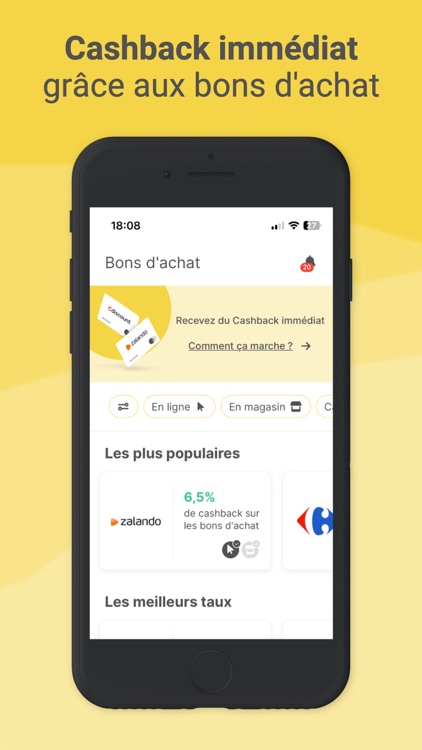 Widilo - Le n°1 du Cashback screenshot-3