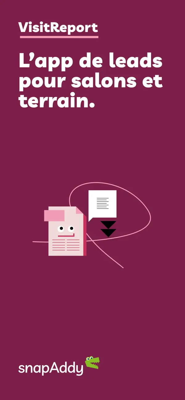 Screenshot #1 pour VisitReport par snapAddy
