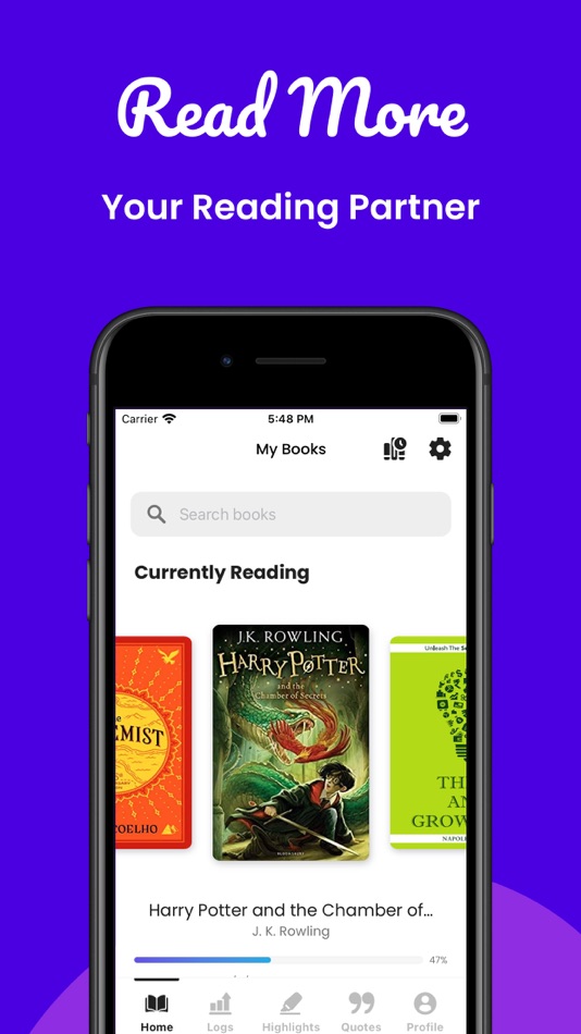 #1. Read More - Reading Tracker (iOS) 由: Shubham Nandanwar