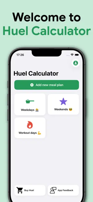Huel Calculator screenshot 1