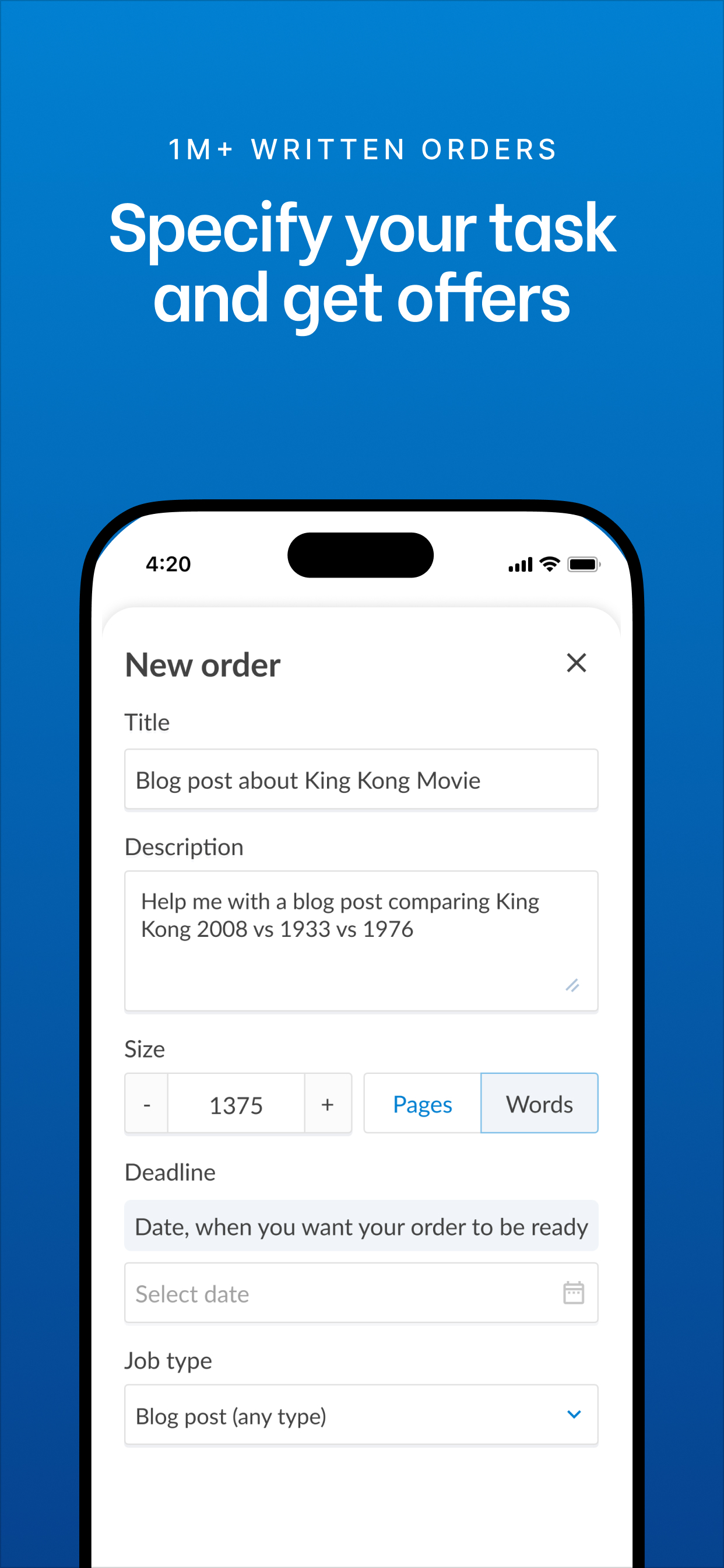 MyWriter — Human Essay Writers
