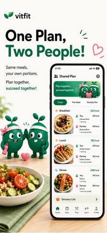Vitfit: AI Calorie Counter screenshot