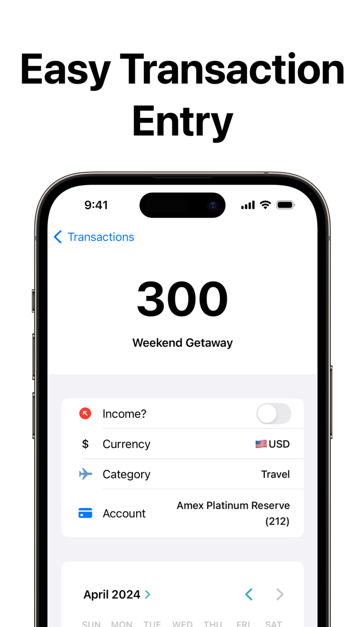 Money tracker - Windfall