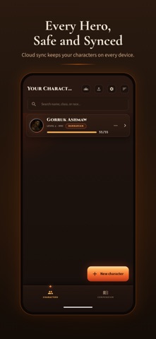 DnD Character Sheet & Toolkit Screenshot 6 of 6