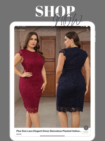 Cheap Clothing Plus Size Shop iPad screenshot