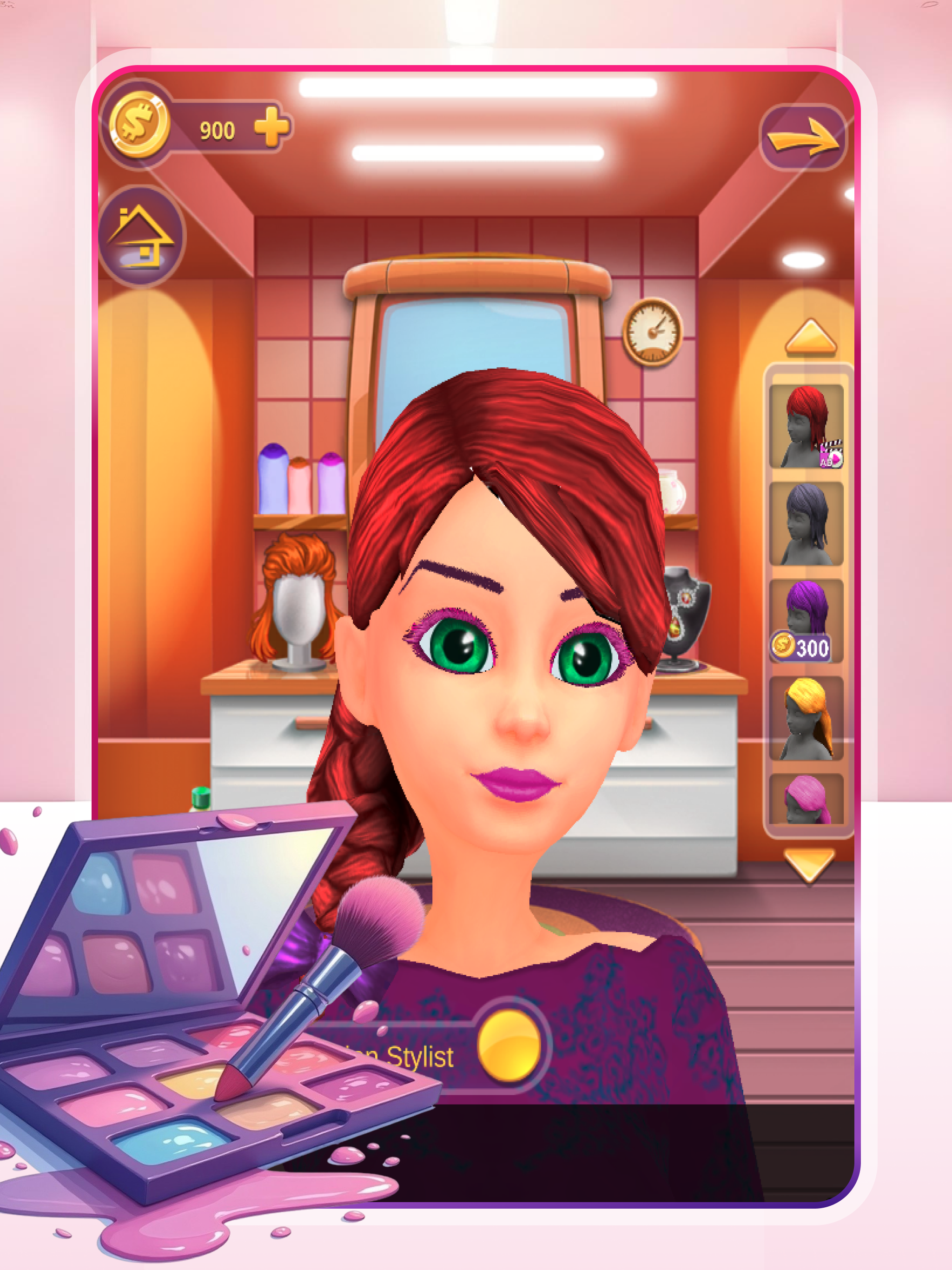 Fashion design & dress-up game