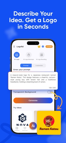 Logofai - AI Logo Maker screenshot